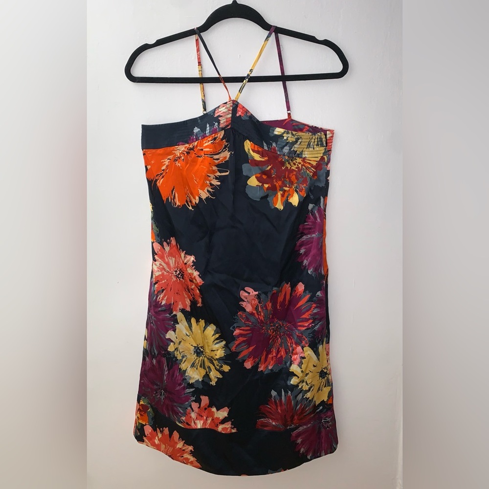 Martin + OSA Silk Floral Halter Dress Size Small